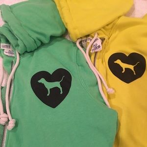 2 Victoria Secret hoodies Sale 2 for 1